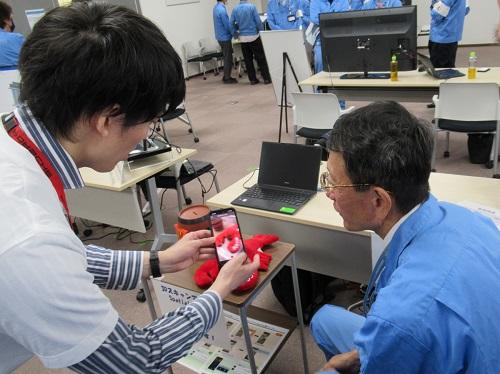 展示例：3Dスキャンアプリ 「Spatial Snap」