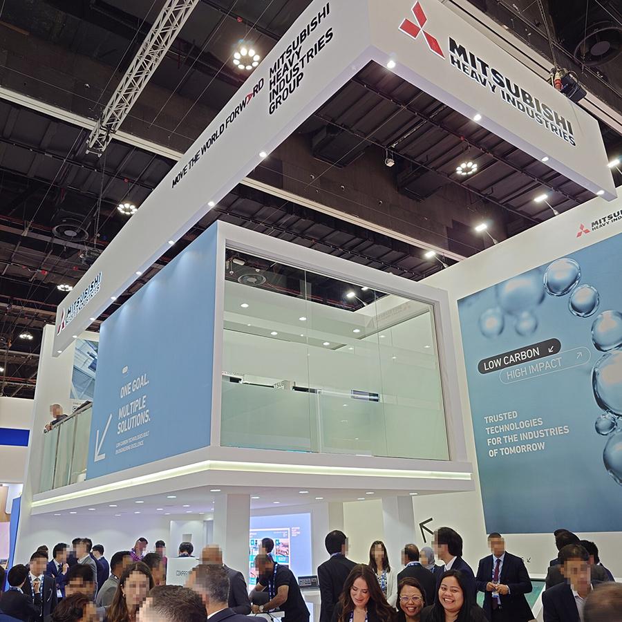 ADIPEC2024_03_MHIブース全景