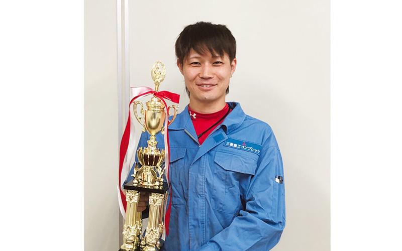 広島県溶接技術競技会で特別優秀賞を受賞