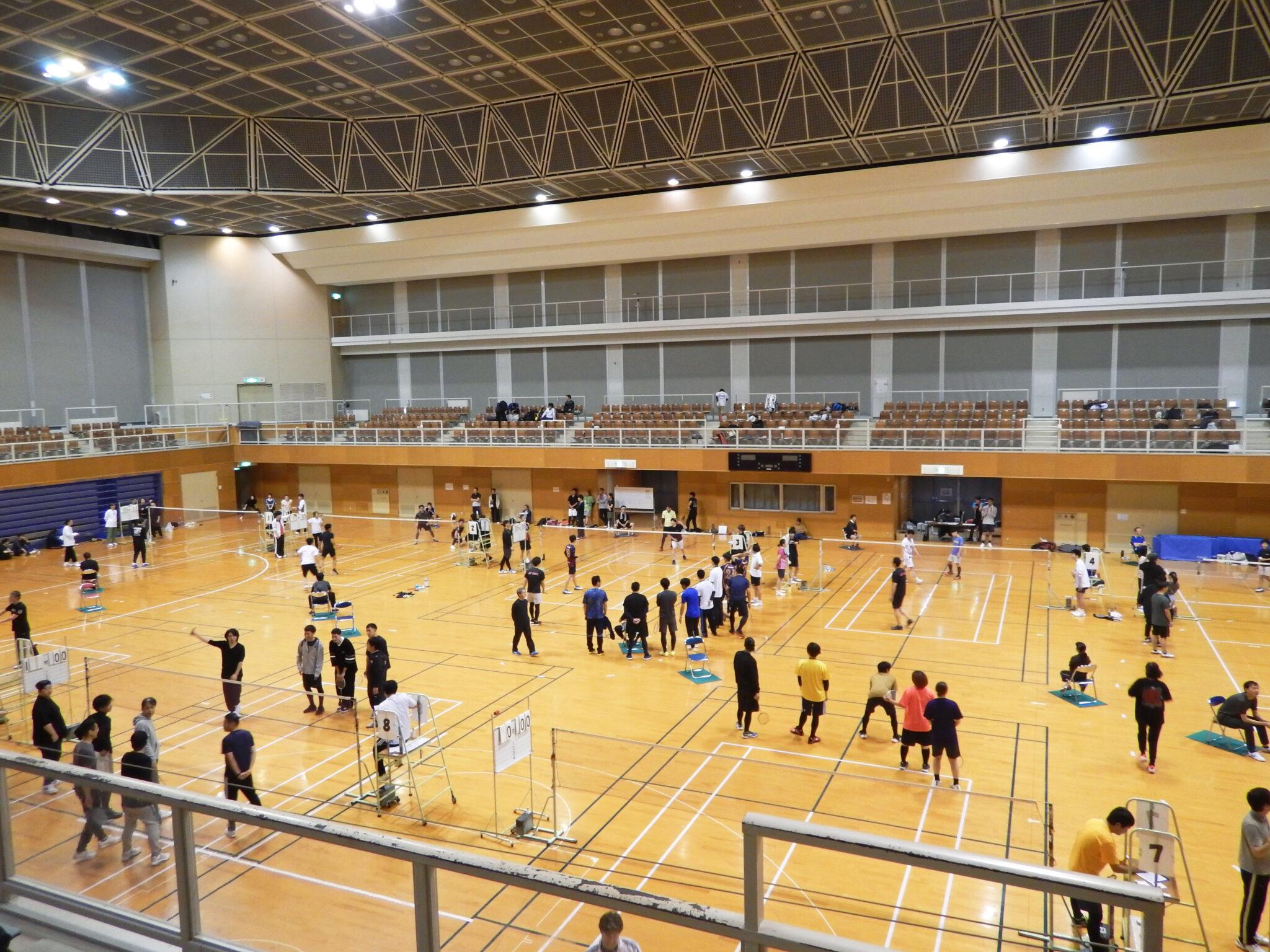 バドミントン大会(今年も大いに盛り上がりました)