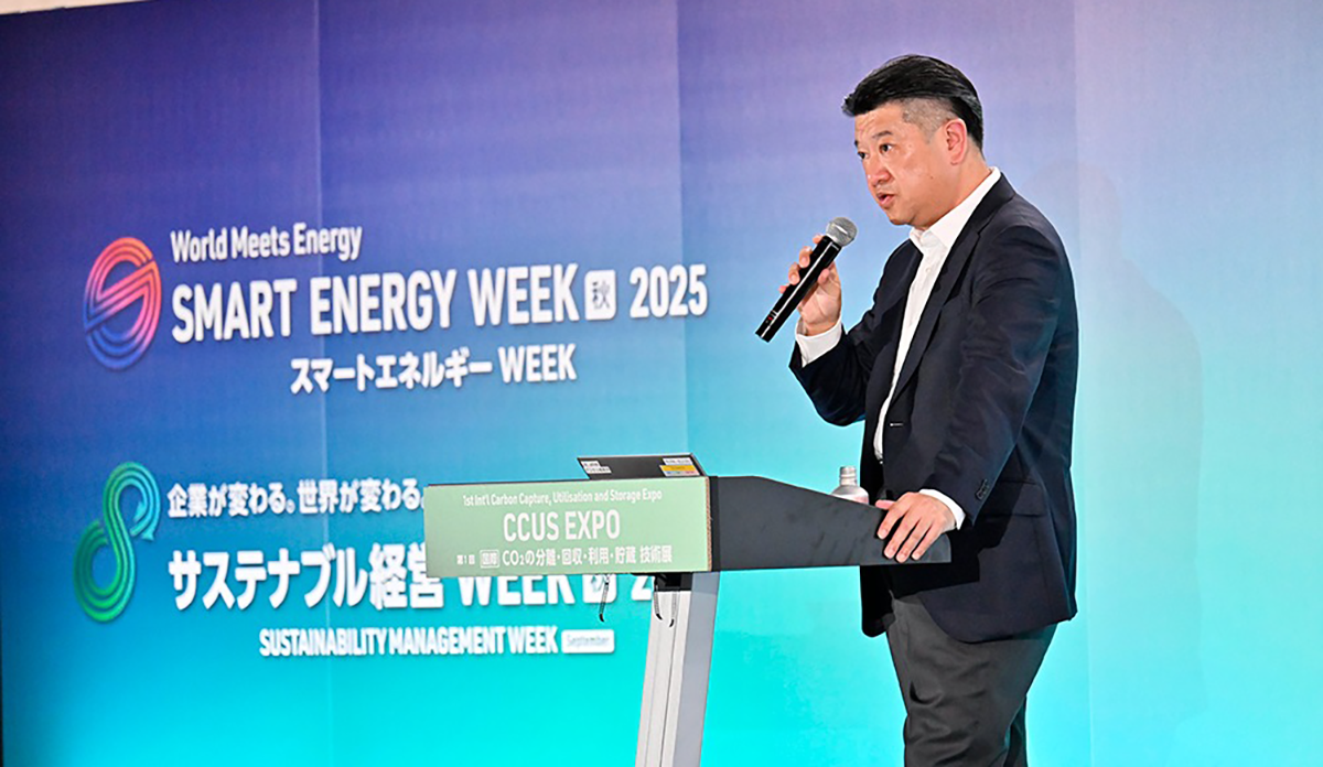 特別講演に登壇される長安セグメント長代理（CCUS担当）