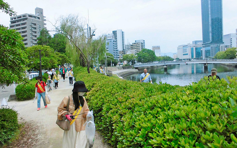 ごみゼロ・クリーンキャンペーンに参加