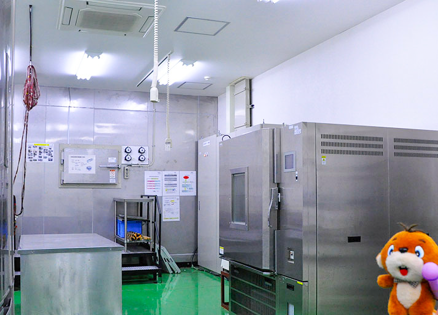 三菱重工冷熱 大和工場 食品プラント研究室
