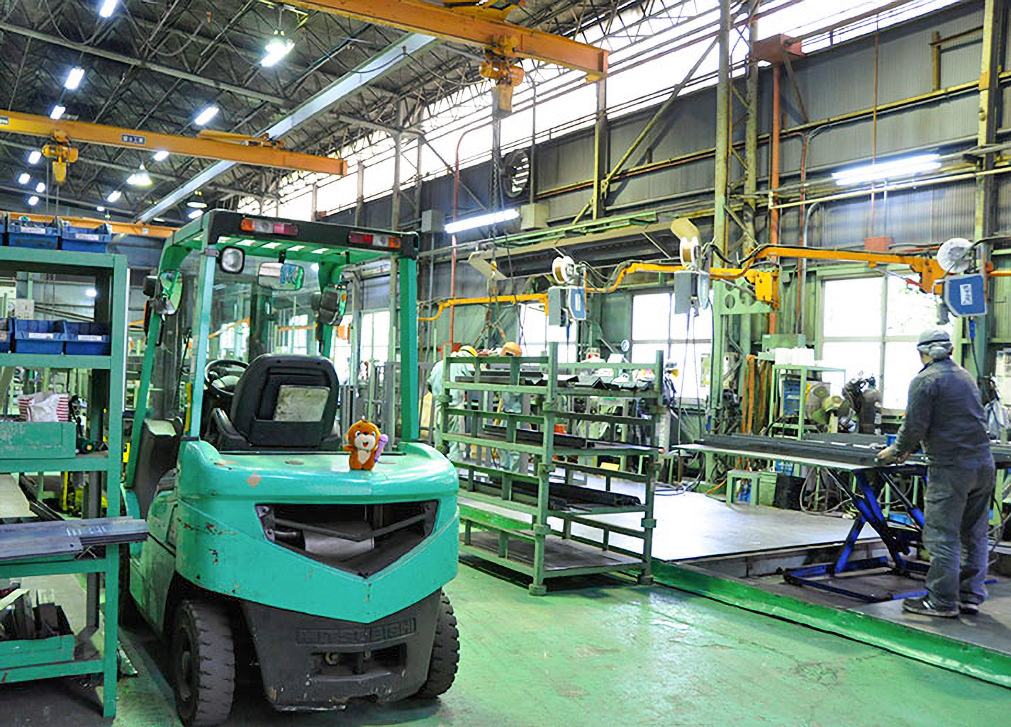 三菱重工冷熱 大和工場 溶接