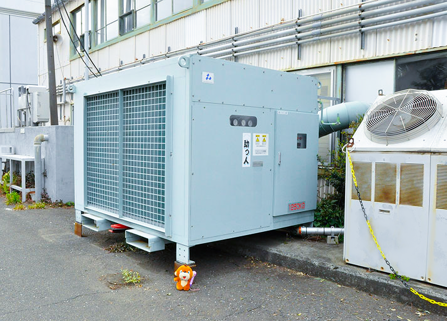 三菱重工冷熱 大和工場 スポットクーラー「助っ人」