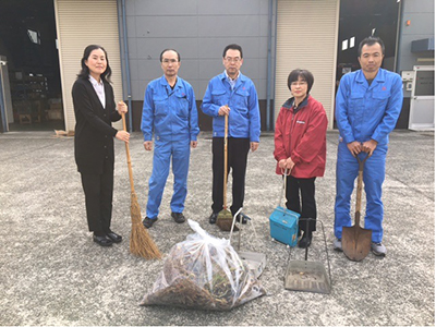 東日本支社 部品・サービスグループ　部品チーム ふるさと清掃運動会