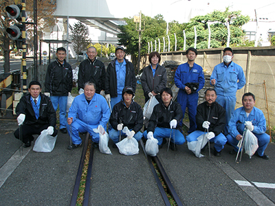 東日本支社　部品・サービスグループ　横浜工場 本牧工場ボランティア清掃