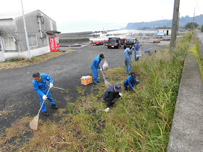 九州支社 垂水営業所 ふるさと清掃運動