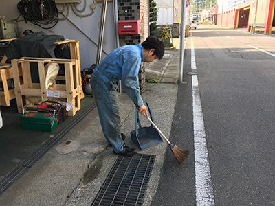 九州支社 大分南出張所 ふるさと清掃運動会