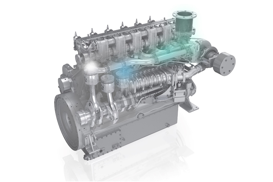 Hydrogen engine (illustration)
