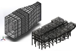 1．全体計画 鋼構造物・架構