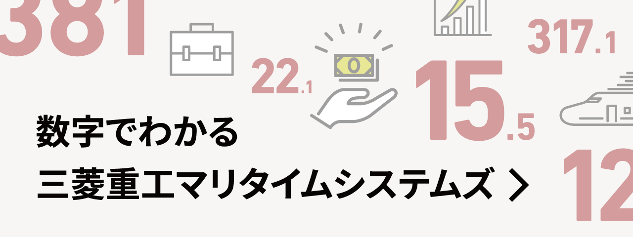 数字でわかる三菱重工マリタイムシステムズ