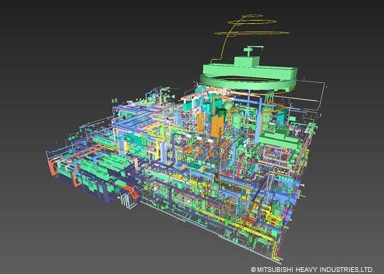 E3Dを使った図面例（全体図）