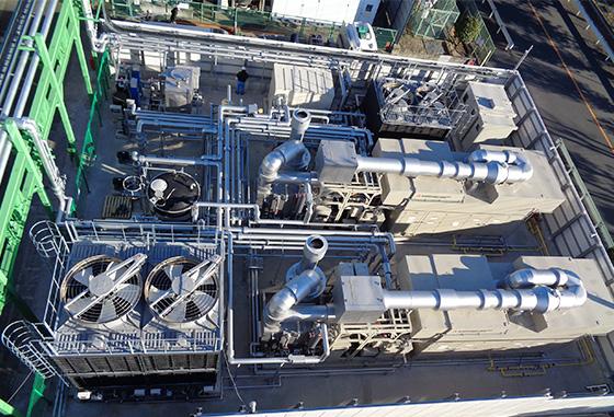 富双合成株式会社 コージェネレーション設備