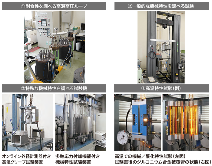 燃料被覆管材料関連試験装置