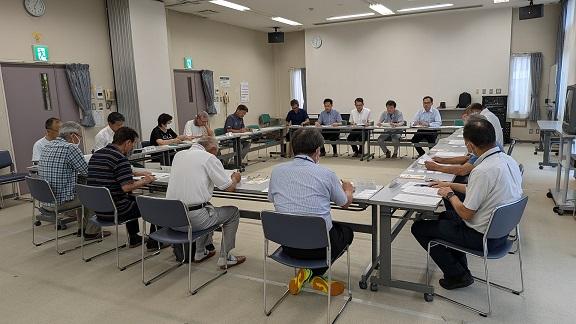 舟石川･船場地区自治会／三菱協議会開催