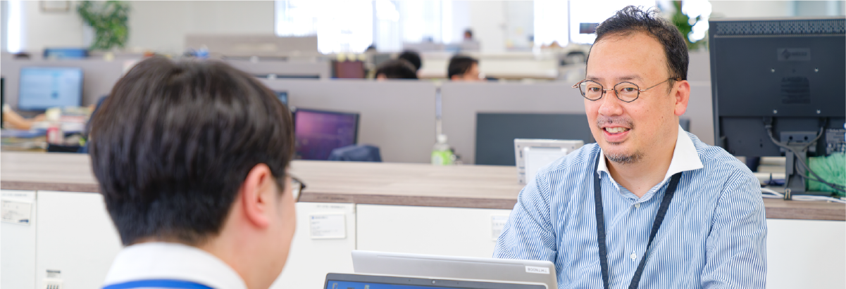 社員インタビュー写真