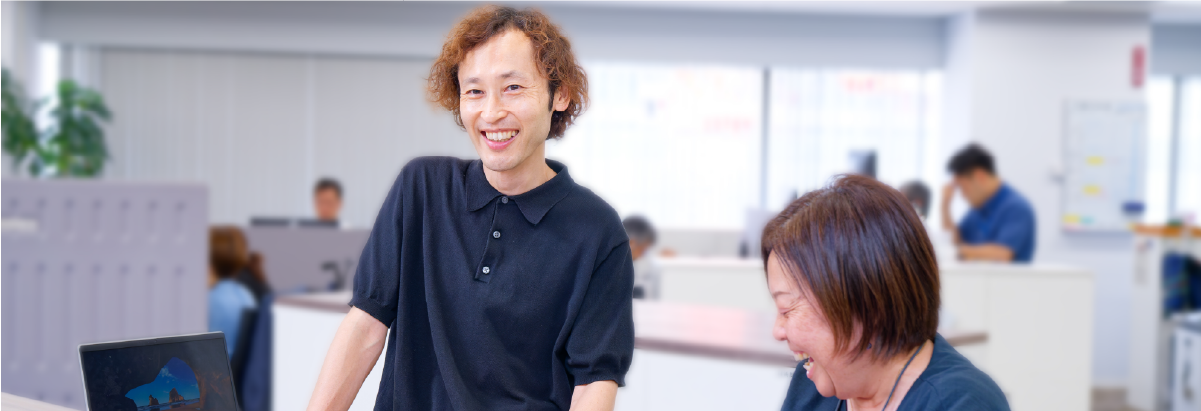 社員インタビュー写真