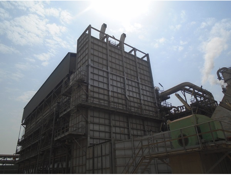Renovation of convection module of chemical plant