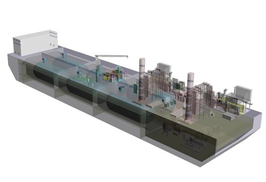 FSRU with LNG Power Plant (GTCC)