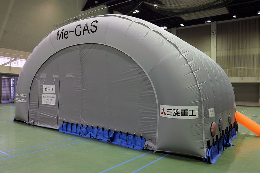 医療機関向けクリーンエアシェルター「Me-CAS」