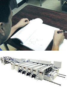製函機EVOLの写真