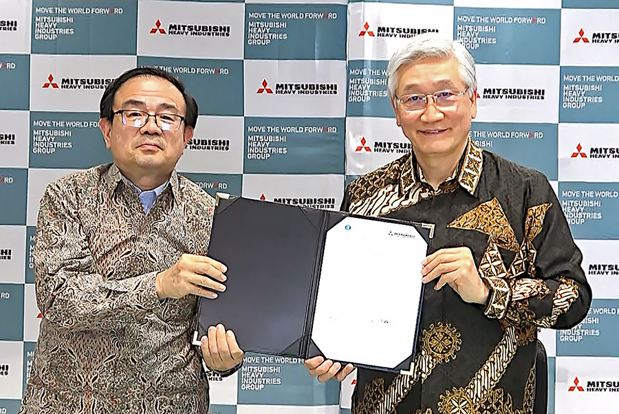 Signing Ceremony (Mitsubishi Heavy Industries)