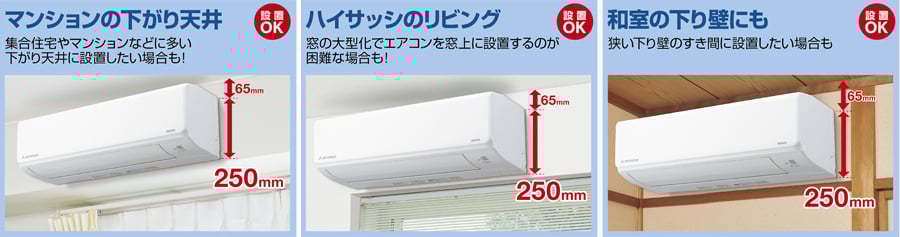 コンパクト室内機