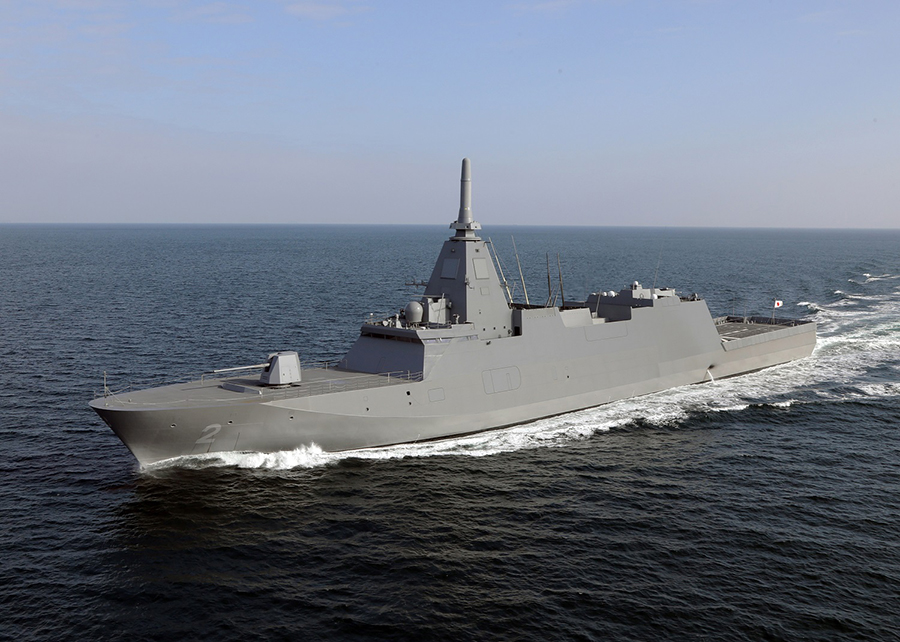 防衛省向け3,900トン型護衛艦「くまの」