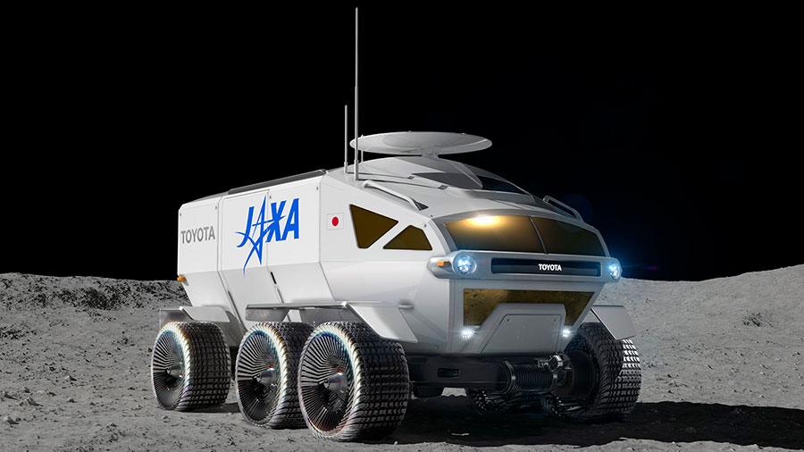 Image of manned pressurized rover (Source: JAXA/TOYOTA)