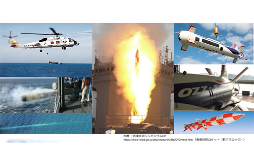 ミクロな技術で日本の海を守る!
(魚雷や投射ロケット等の製品を作り上げる高度な生産技術)