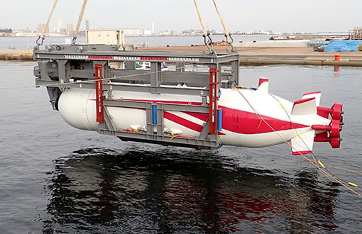 防衛用海洋無人機の開発について紹介する