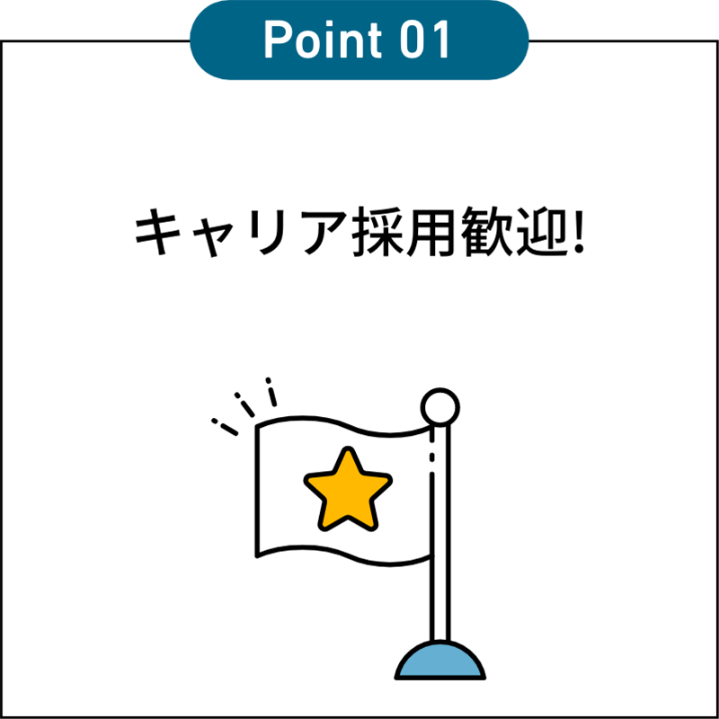 キャリア採用歓迎