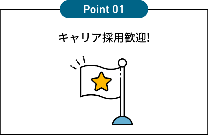 キャリア採用歓迎