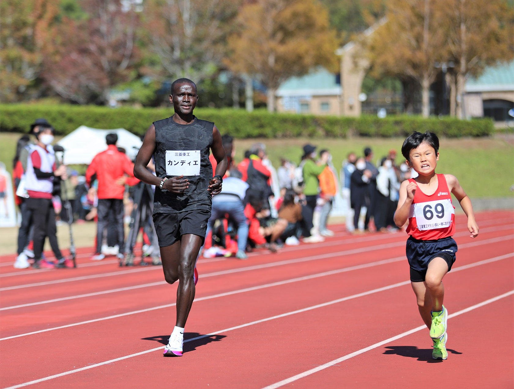 第12回三菱重工マラソン部といっしょに走ろう会