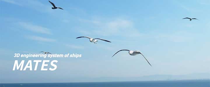 3D engineering system of ships MATES