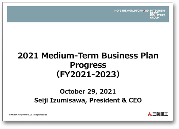 2021 Medium-Term Business Plan Progress