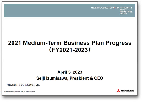 2021 Medium-Term Business Plan Progress（April 5,2023）
