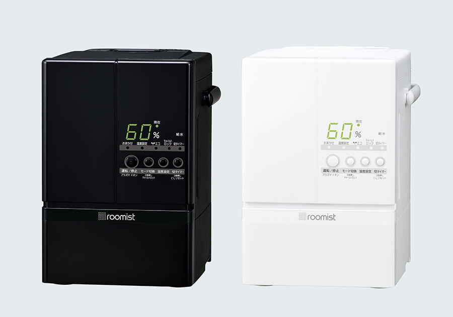 加湿器「roomist」の2023年モデル計7機種を発売スチームファン蒸発式で