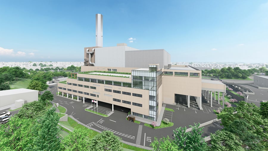 MHIEC Receives Order to Rebuild Waste-to-Energy Plant in
