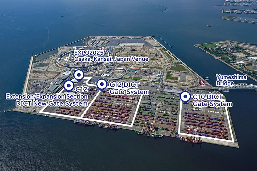 Mitsubishi Logisnext Delivers Container Terminal Gate System