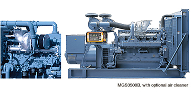 MGS0500B, with optional air cleaner