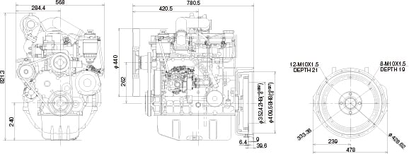 S4S-DT Dimensions(Unit:mm)