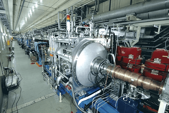 Photograph of the Accelerator in KEKB/SuperKEKB