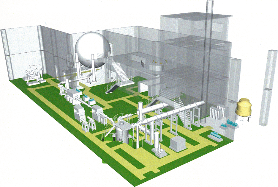 Illustration of the Hypersonic High Enthalpy Wind Tunnel