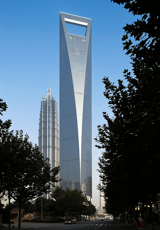 上海環球金融中心（中国）の写真