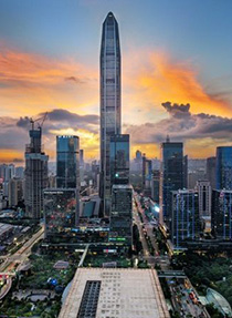 深圳平安金融中心（中国）の写真