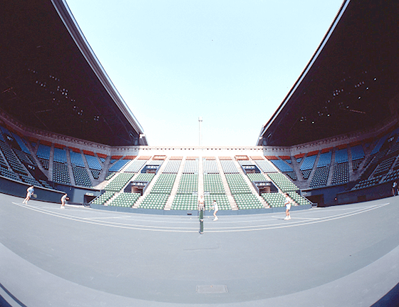 Photograph of Ariake Coliseum (retractable roof for domes and stadiums)