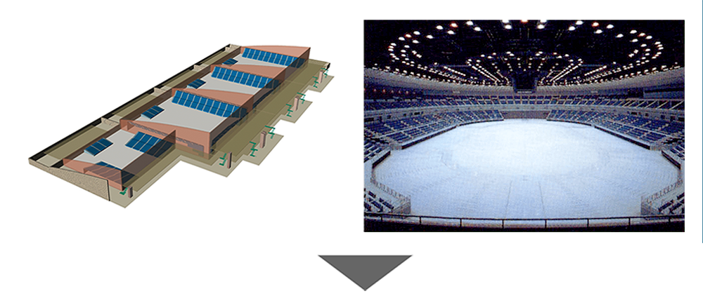 retractable seats as they are being extended