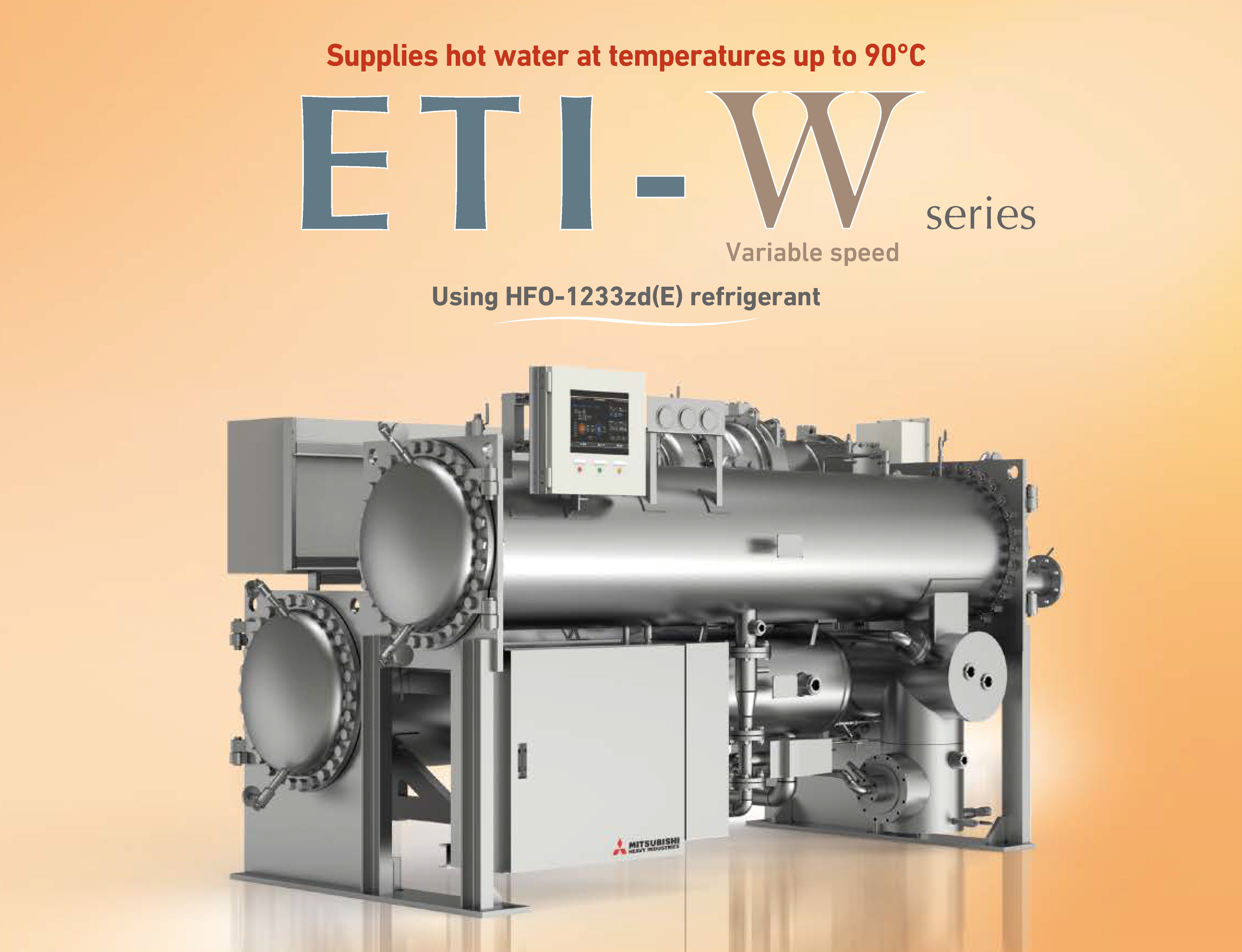 MHI Thermal Systems Launches "ETI-W" Series Heat Recovery Type Water-to-Water Centrifugal Heat Pump in Overseas Markets-- Expanded Range of Thermal Solutions for High-Temperature Water Applications --